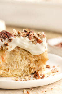 Carrot Cake Cinnamon Rolls Exclusive