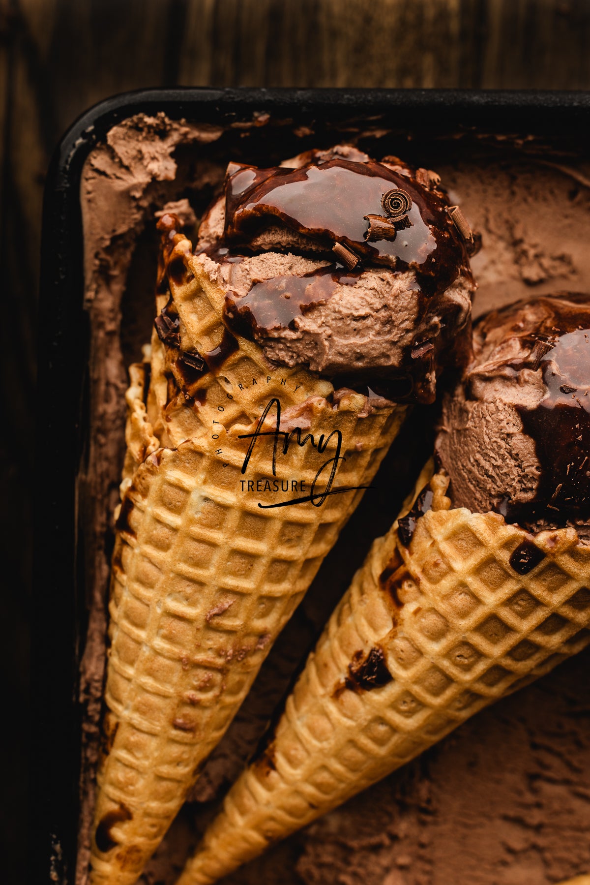 No-Churn Chocolate Ice Cream Exclusive